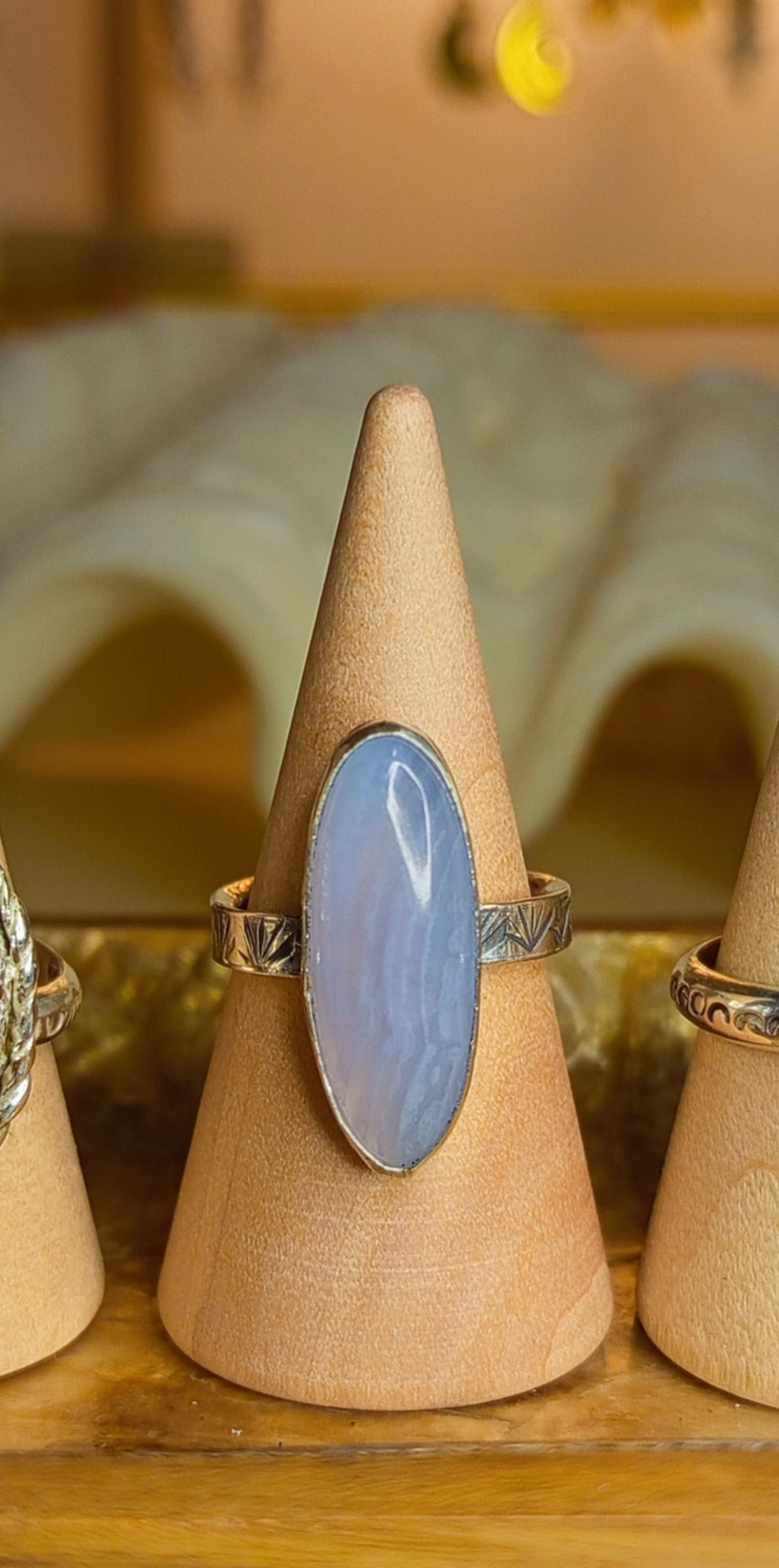 Gemstone Aura Rings