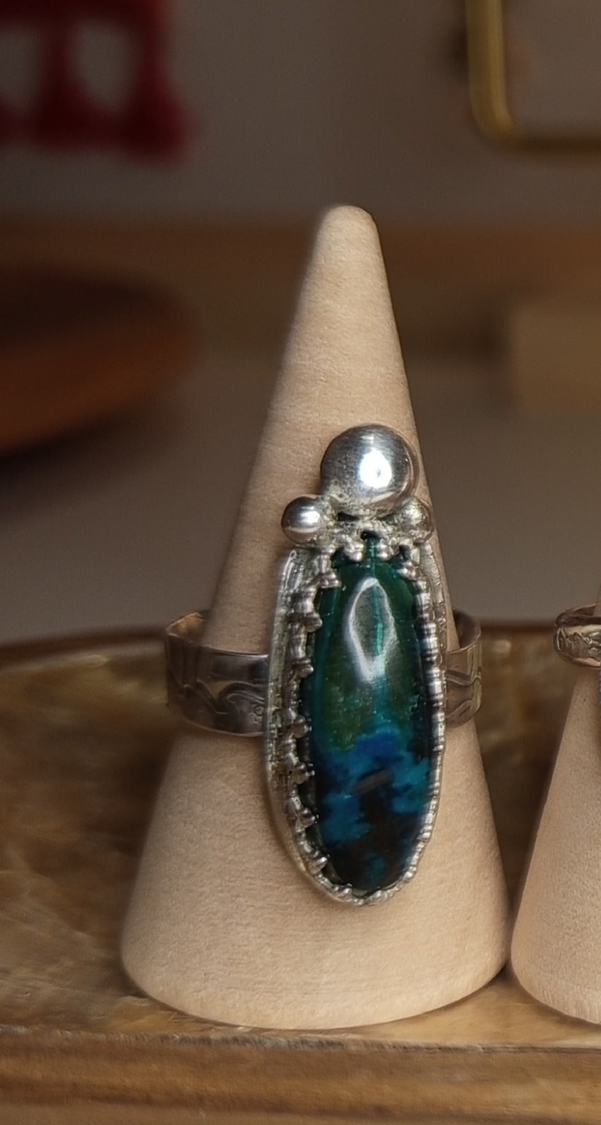 Vibrant Gem Rings