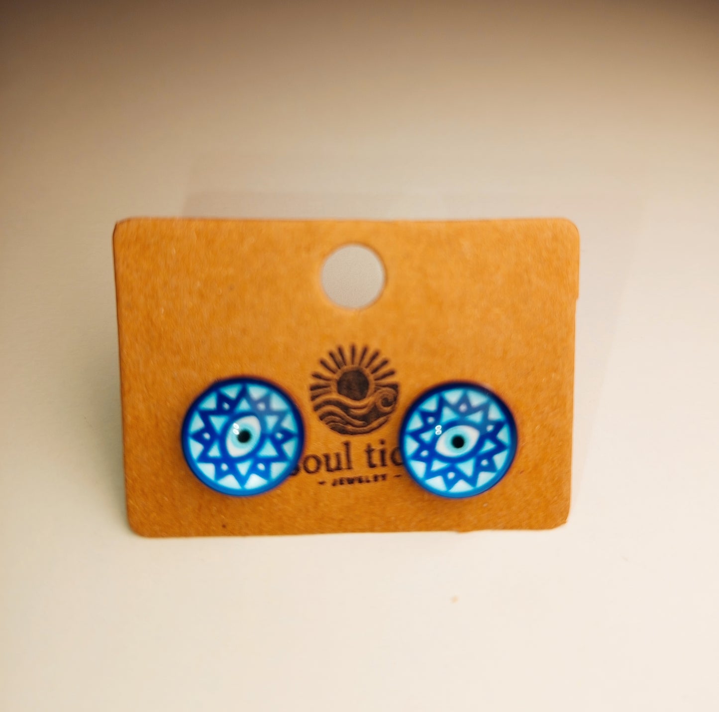 Hamsa Waves Earrings