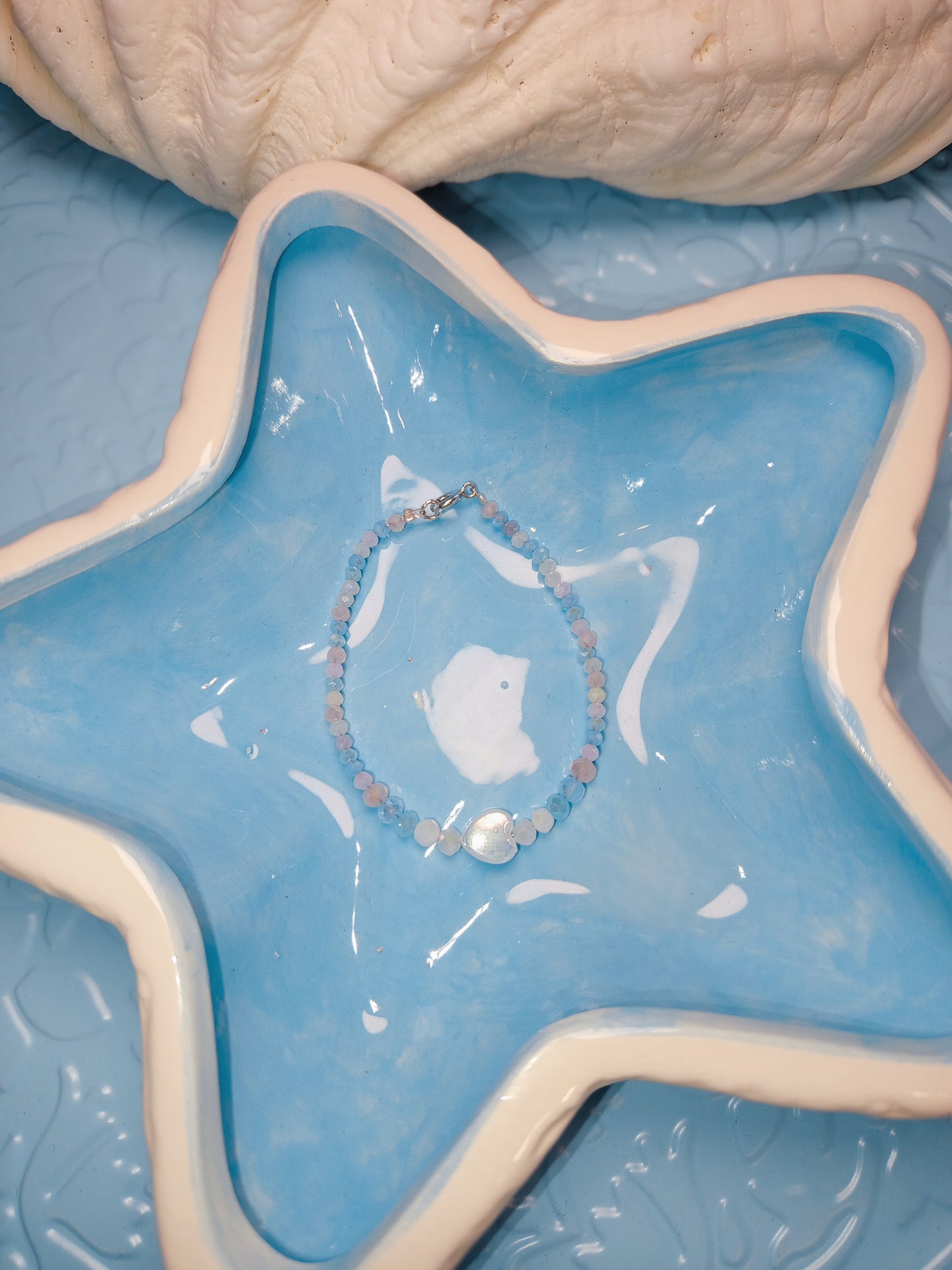 Pastel Heart Glow Bracelet