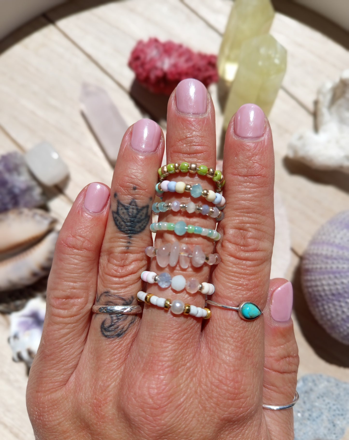 Sea Whispers Rings
