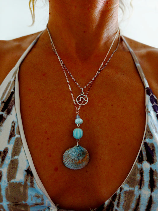 Ocean Heart Necklace