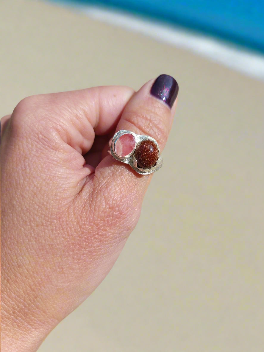 Sunset Kiss Ring