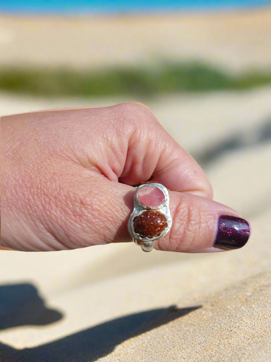 Sunset Kiss Ring
