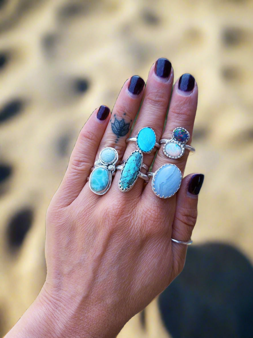Sea & Sky Collection Rings
