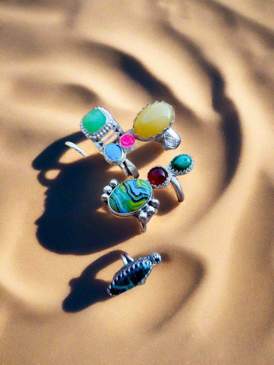 Gem Carnival Rings