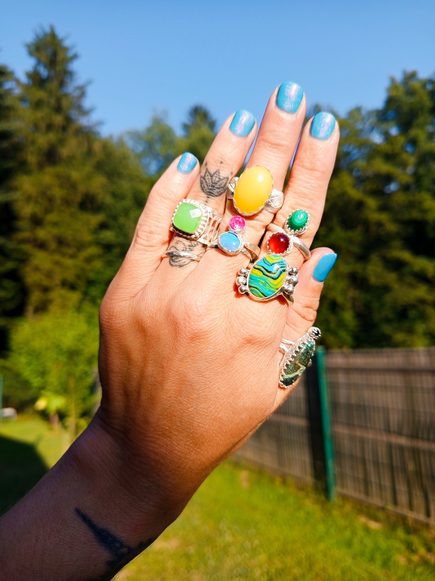 Gem Carnival Rings