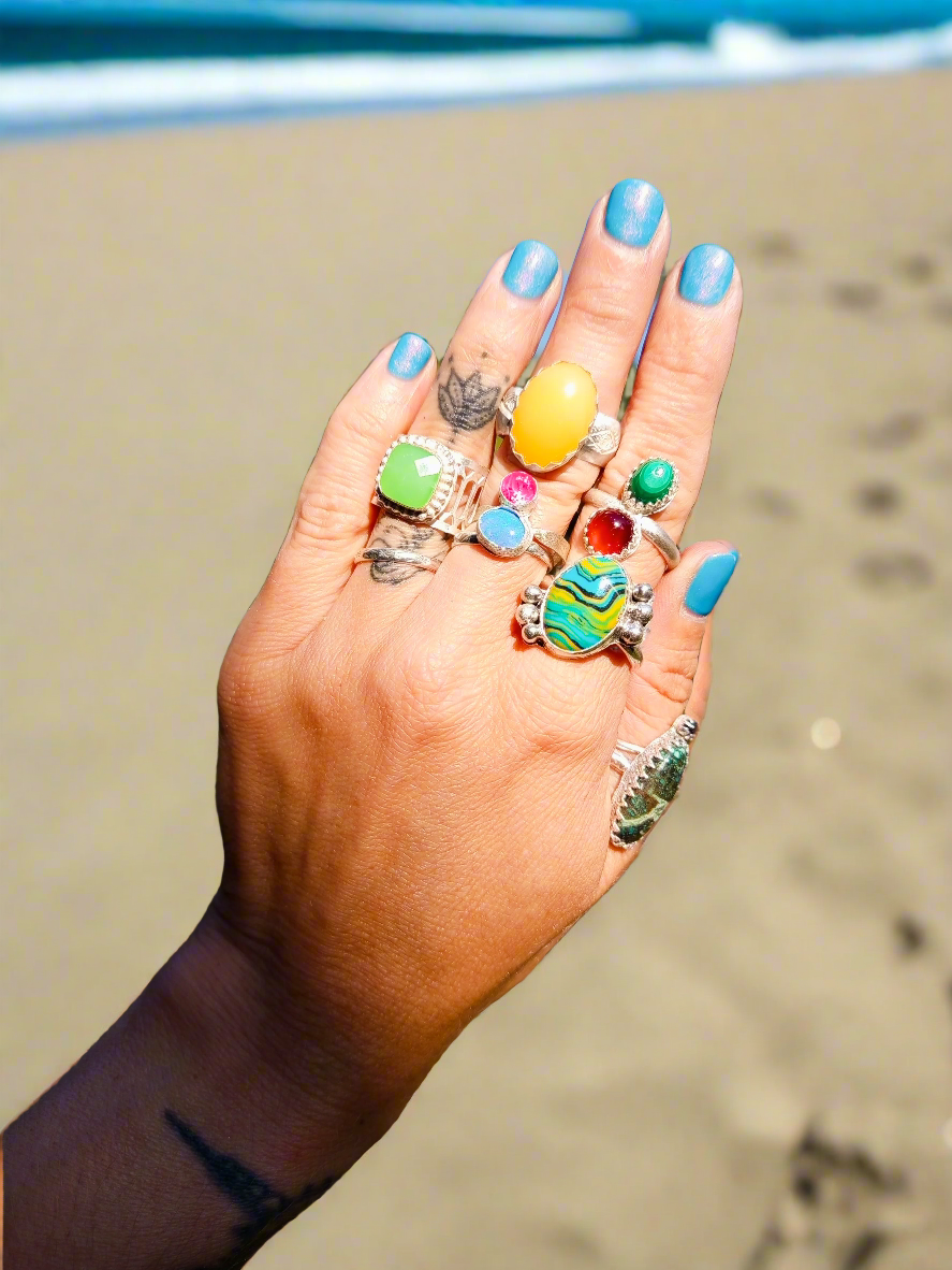 Gem Carnival Rings