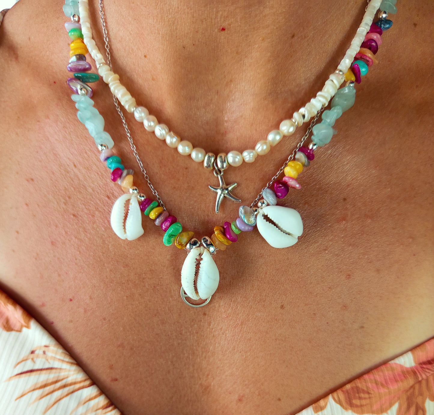 Tropical moments necklaces