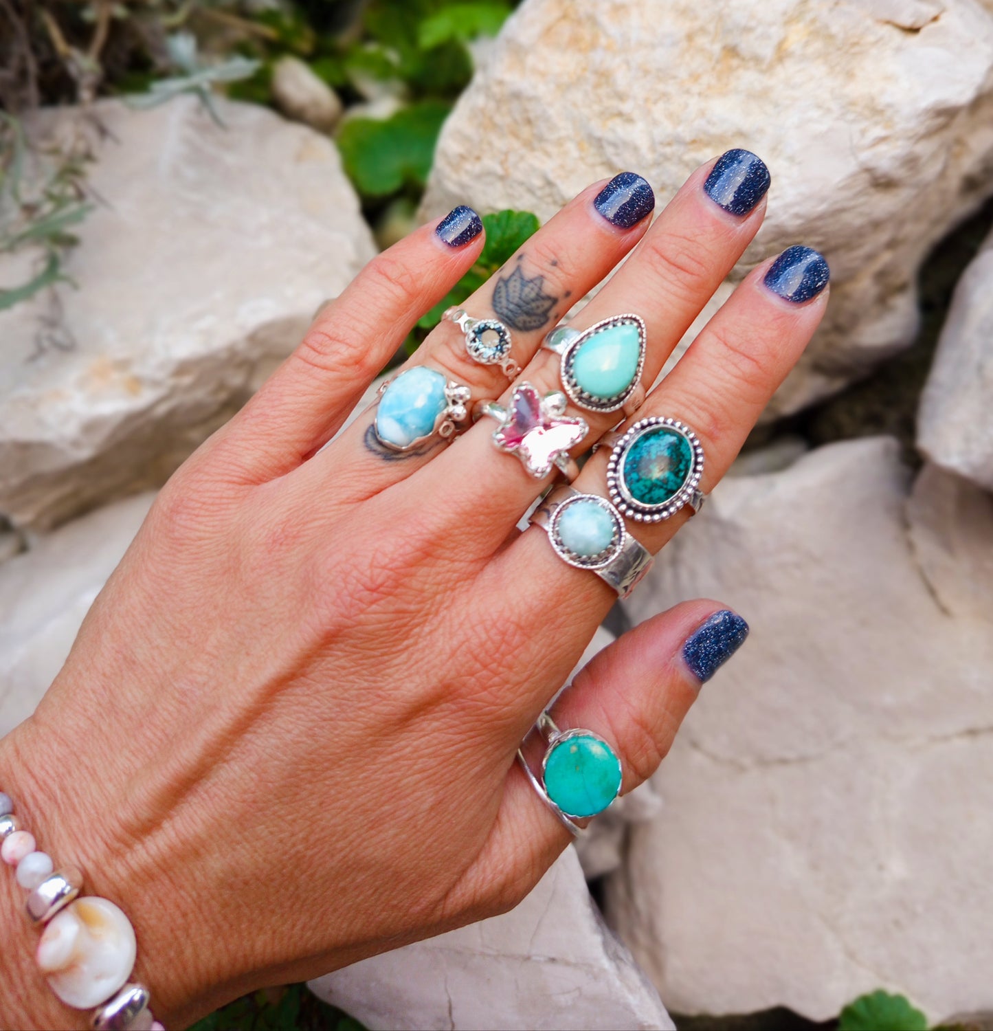Sea Breeze Dreams Rings