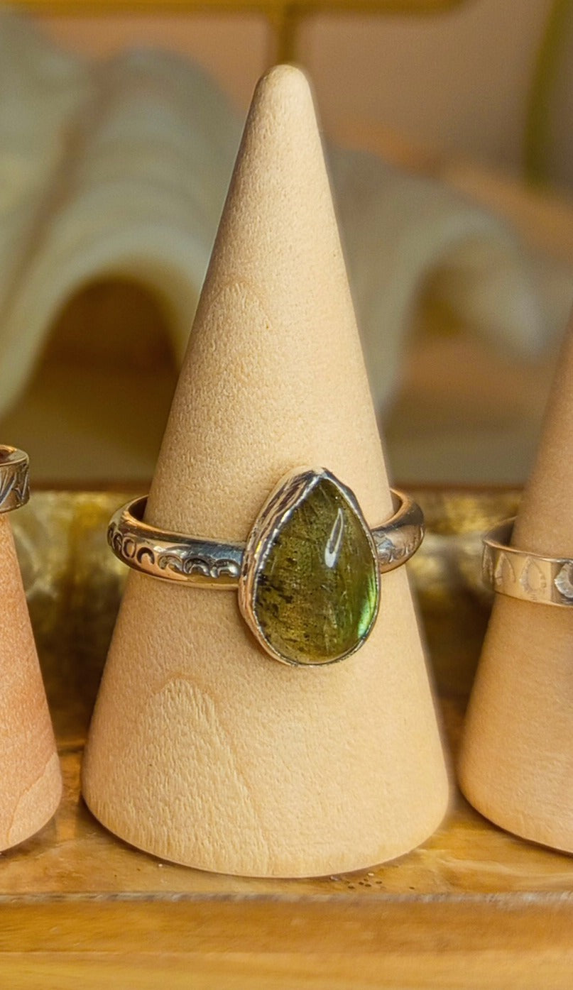 Gemstone Aura Rings