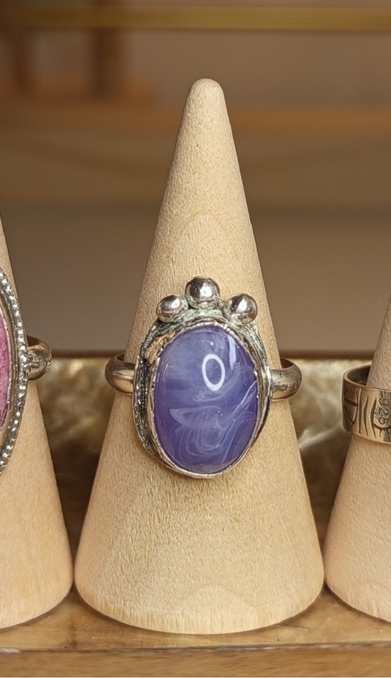 Vibrant Gem Rings