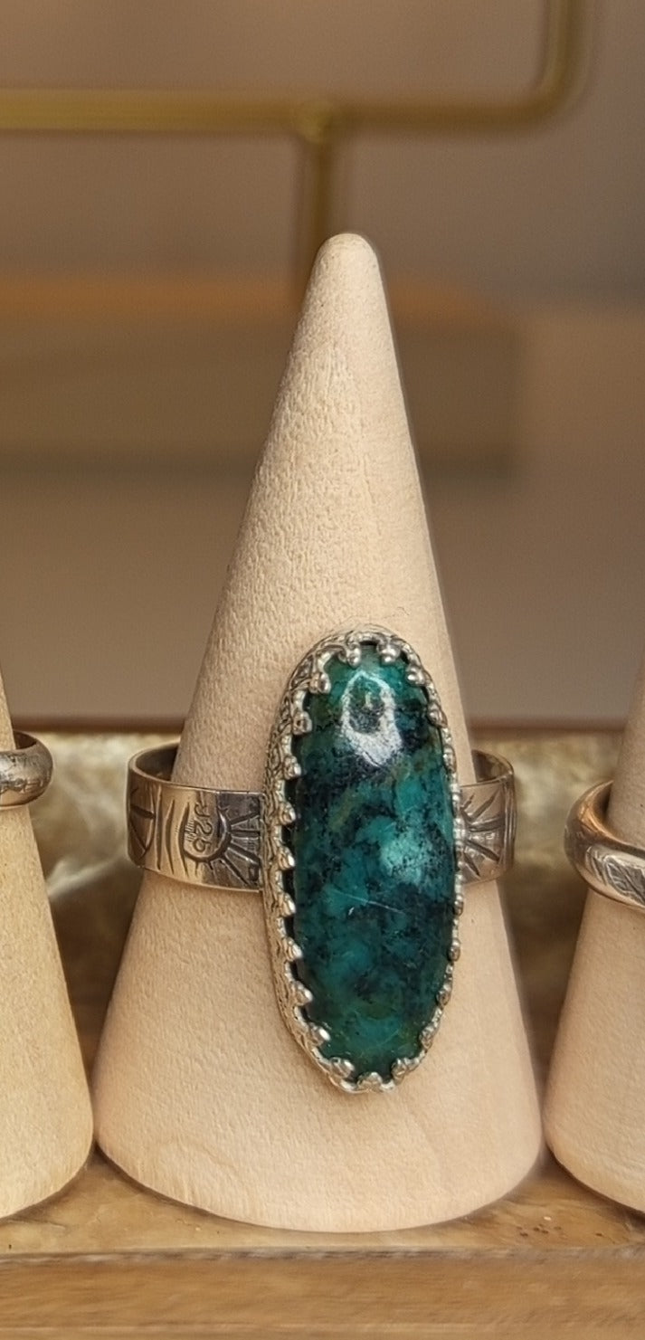 Vibrant Gem Rings