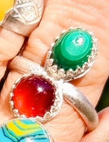 Gem Carnival Rings