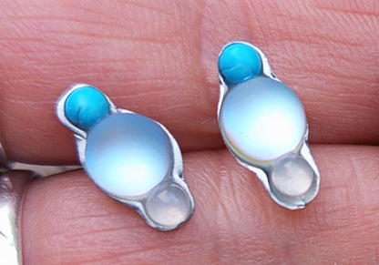 Ocean Bubble Studs