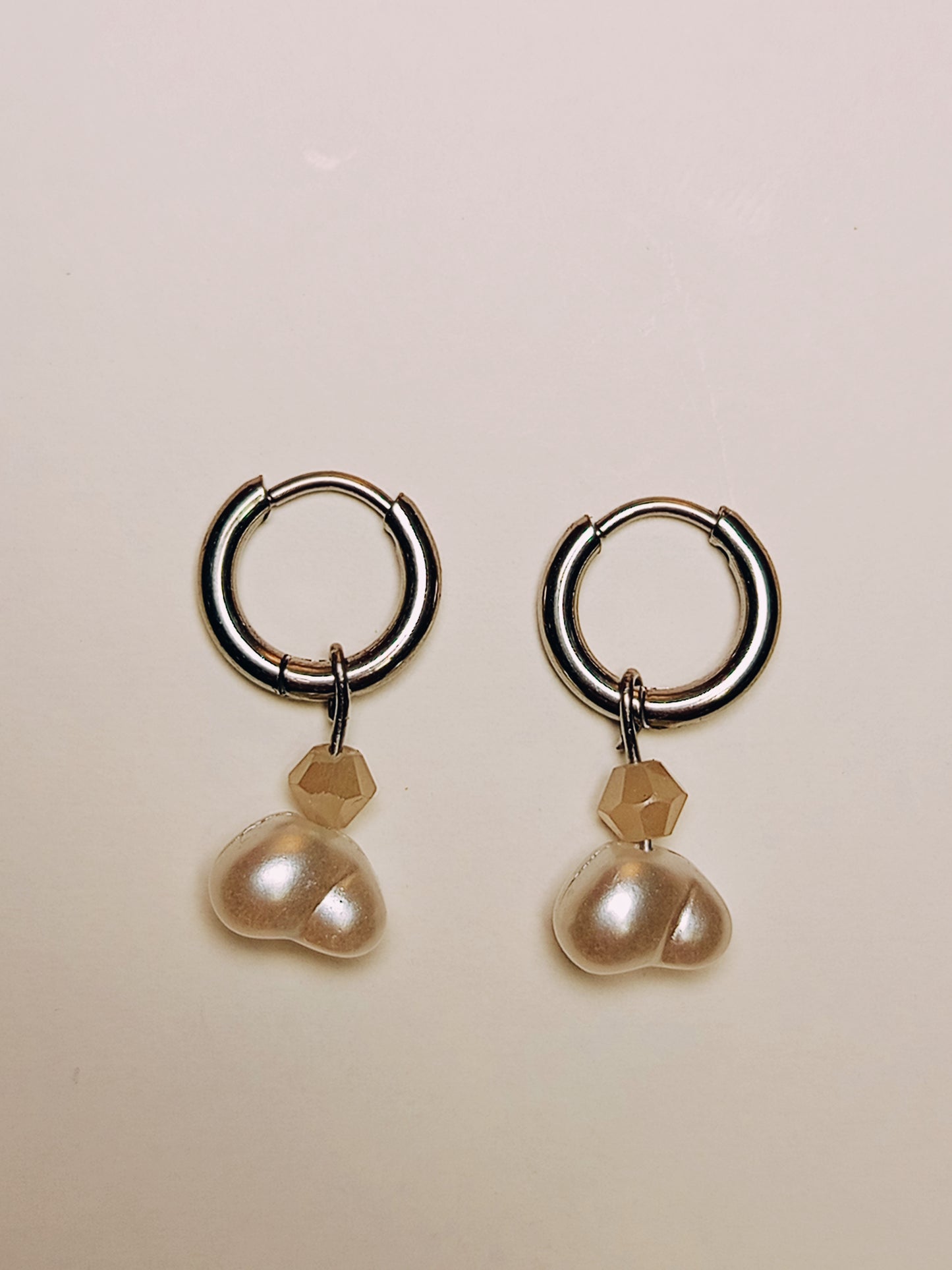 Sweetheart Sparkle Hoops