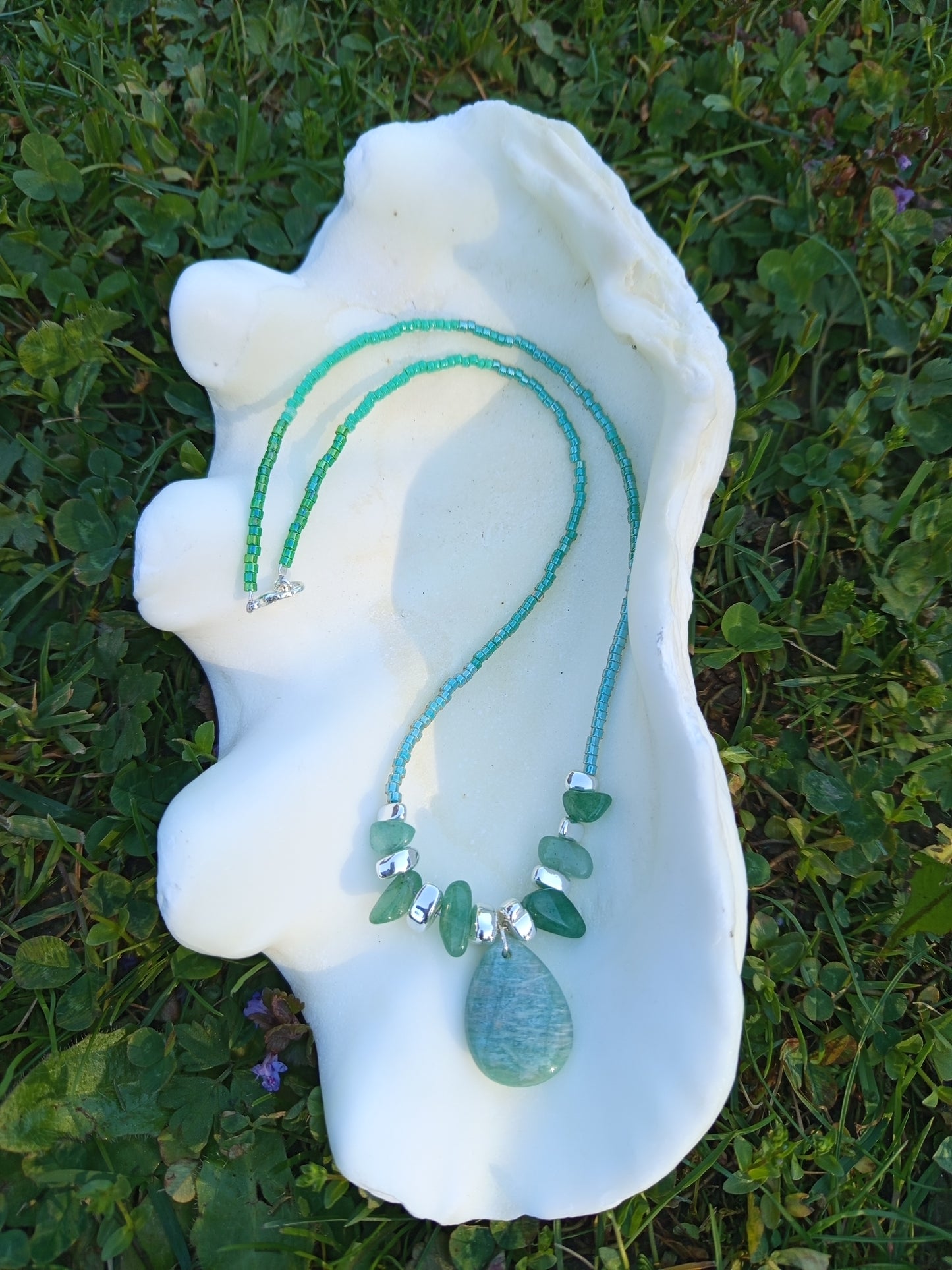 Ocean Heart Necklace