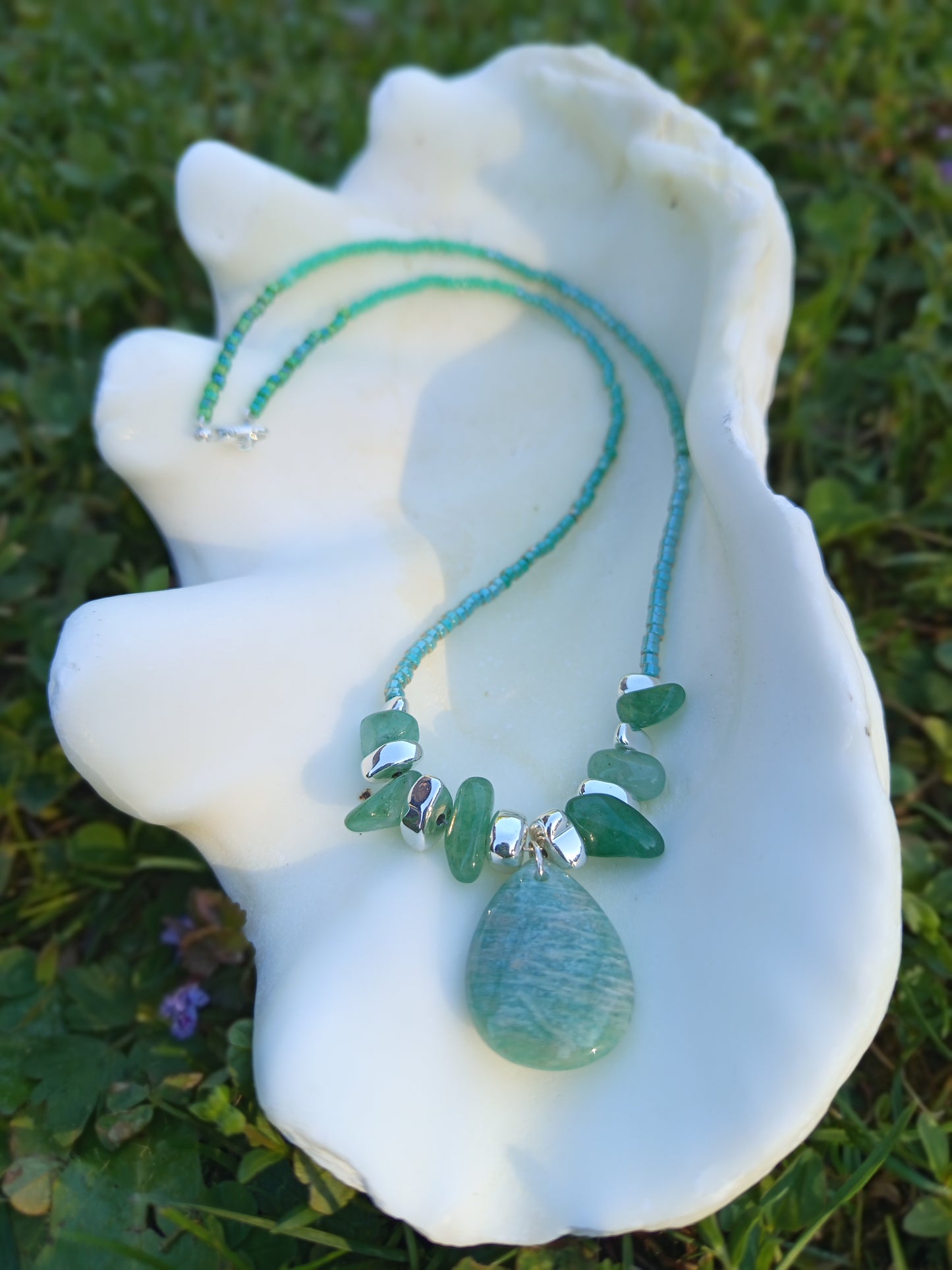 Ocean Heart Necklace