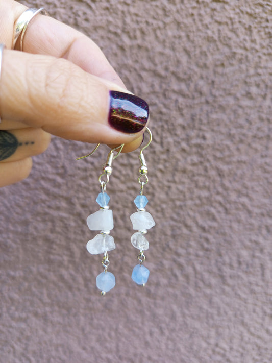 Moonstone Drop Earrings