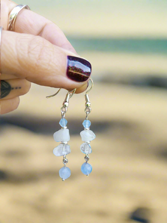 Moonstone Drop Earrings