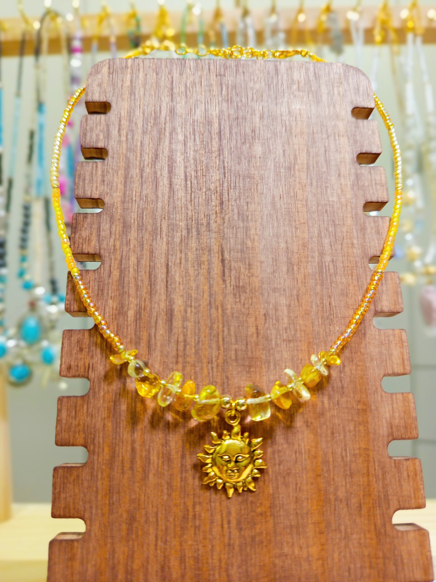 Golden Glow Necklace