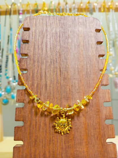 Golden Glow Necklace
