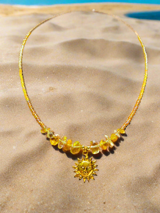 Golden Glow Necklace
