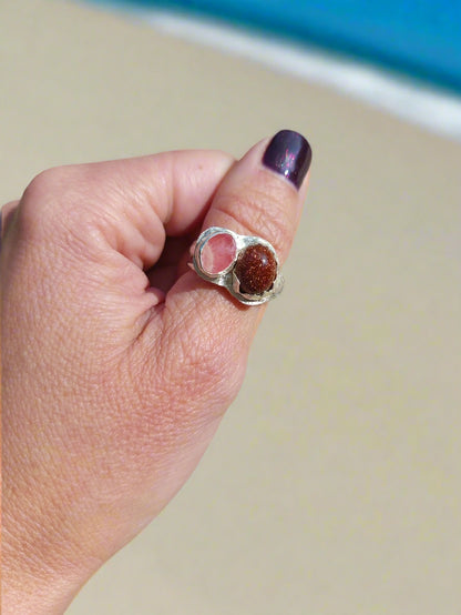 Sunset Kiss Ring