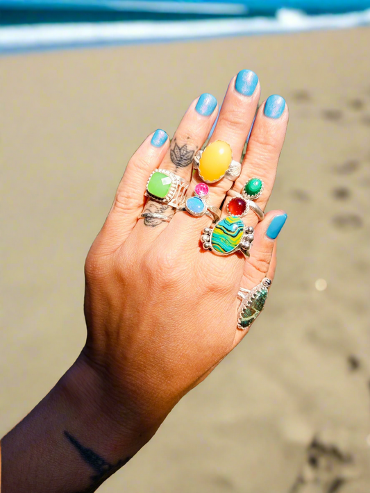 Gem Carnival Rings