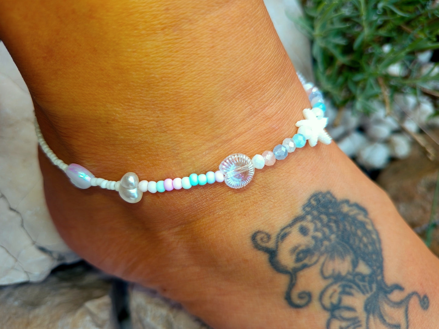 Starfish Kisses Anklet