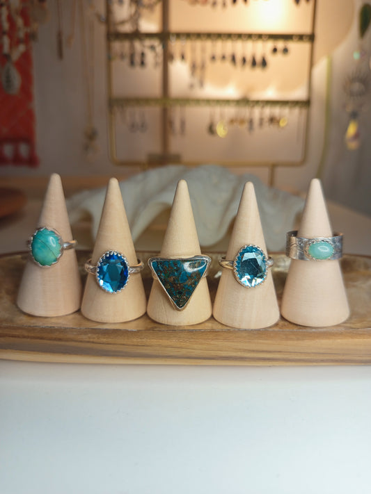 Blue & Aqua Rings