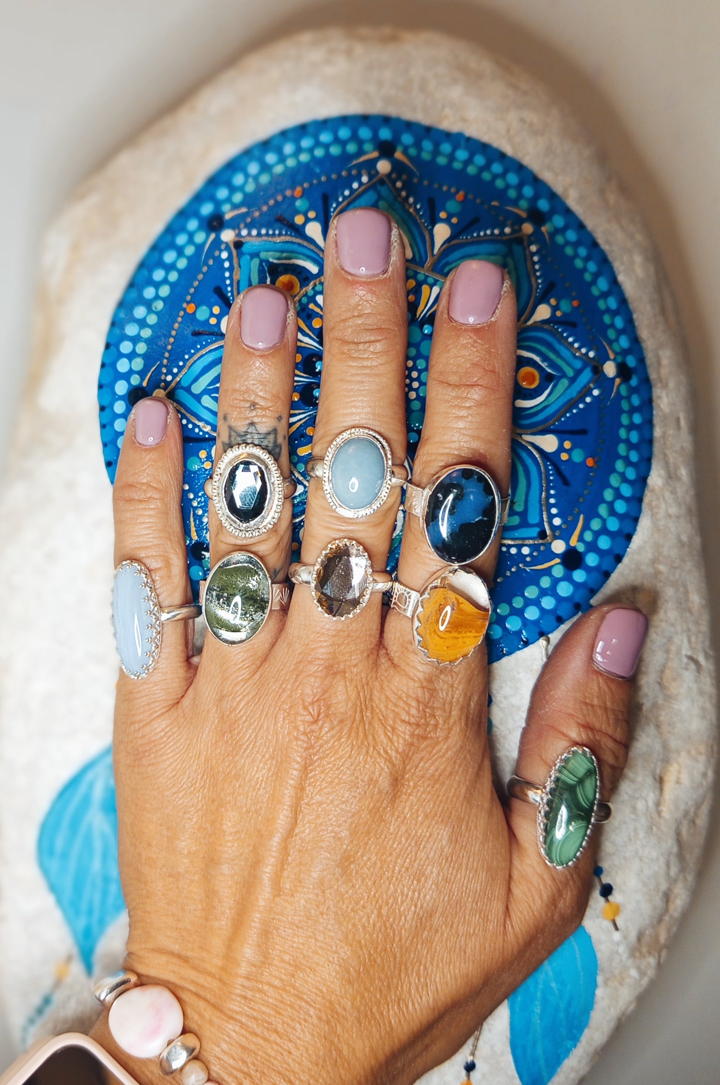 Ocean Whispers Collection Rings