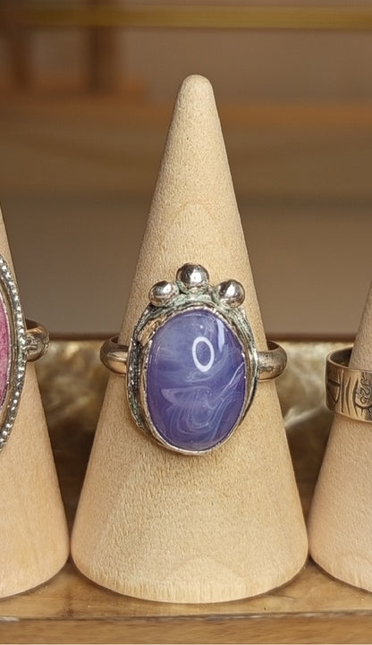 Vibrant Gem Rings