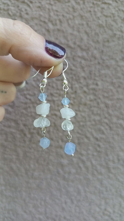 Moonstone Drop Earrings