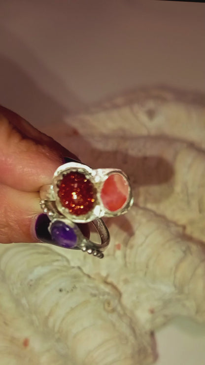 Sunset Kiss Ring